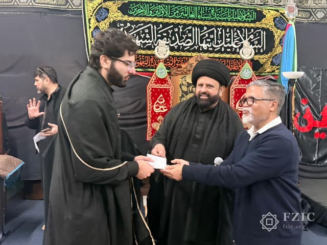A photograph from the Children’s Majlis held at the Centre in Muharram 2026.