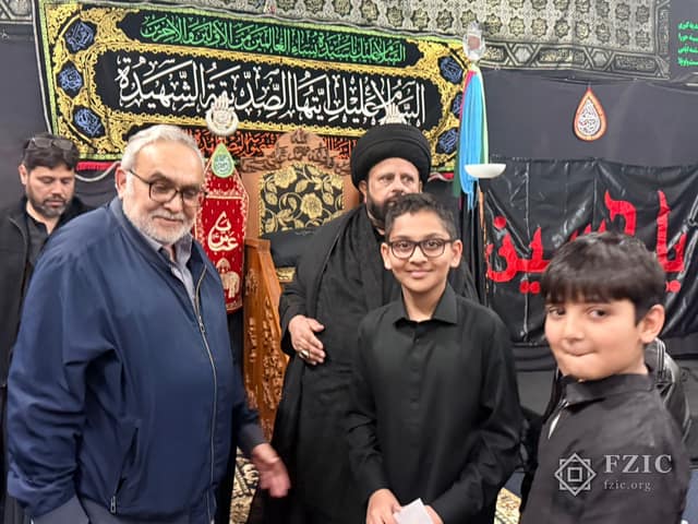 A photograph from the Children’s Majlis held at the Centre in Muharram 2026.