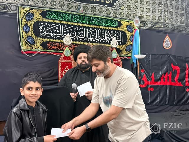 A photograph from the Children’s Majlis held at the Centre in Muharram 2026.