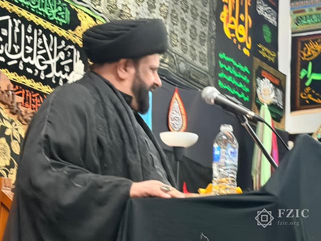 A photograph from the Children’s Majlis held at the Centre in Muharram 2026.