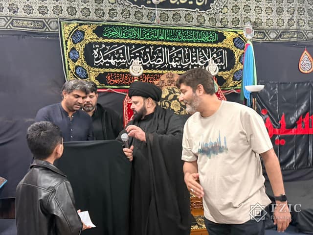 A photograph from the Children’s Majlis held at the Centre in Muharram 2026.