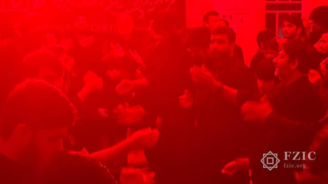 A photograph from Ashura and Shaam-e-Ghareeban at the Fatima Zahra Imamia Centre.