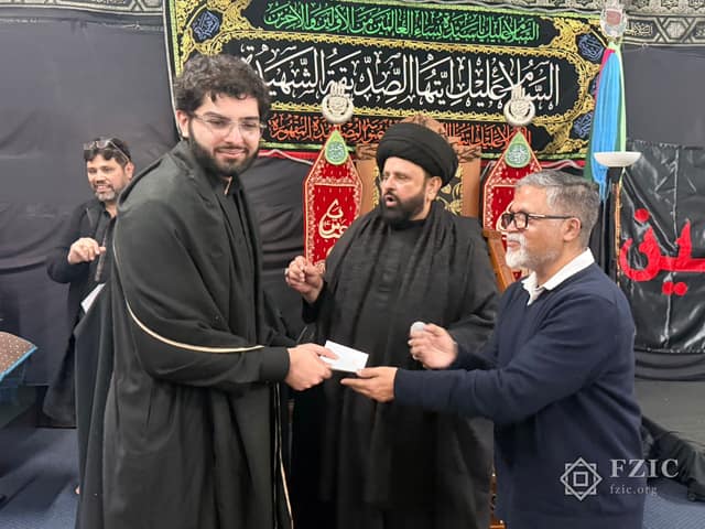 A photograph from the Children’s Majlis held at the Centre in Muharram 2026.