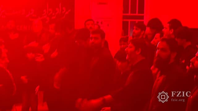 A photograph from Ashura and Shaam-e-Ghareeban at the Fatima Zahra Imamia Centre.
