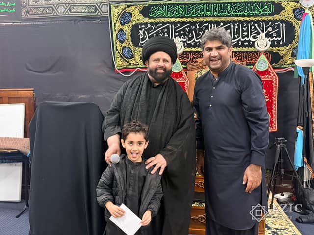 A photograph from the Children’s Majlis held at the Centre in Muharram 2026.