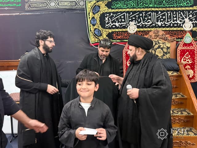 A photograph from the Children’s Majlis held at the Centre in Muharram 2026.